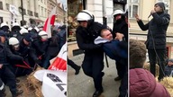 AgroUnia znowu blokuje ulice! Policja OSTRO rozprawia się z protestującymi!