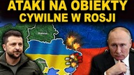 POTĘŻNE EKSPLOZJE NA TERENIE ROSJI - są ofiary (WOJNA UKRAINA ROSJA)