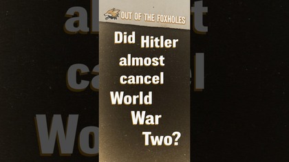 Hitler Almost Cancel the Invasion of Poland #OOTF #shorts
