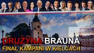 Drużyna Brauna w Kielcach  finał kampanii KORONY na ziemi świętokrzyskiej