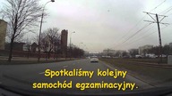 Trasa egzaminacyjna - Egzamin państwowy na prawo jazdy kategorii B - Warszawa Bemowo - Nr 14.