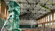 Wałbrzych- OPUSZCZONY SZYB I ŁAŻNIA GÓRNICZA KOPALNI CHWALIBÓG