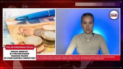 NIEMCY - Sprawdź czy straciłeś prawo do emerytury podstawowej