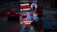 Czerwone światło i wahadło a mimo to pojechał  #polscykierowcy #wahadlo #droga