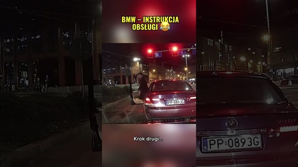 Tak się włącza światła w BMW?  #bmw #auto #kierowcy #polskiedrogi #motoryzacja #shorts #viral #car