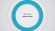 Zawiasy drzwi w pralce - wymiana, naprawa  Części zamienne do AGD i RTV