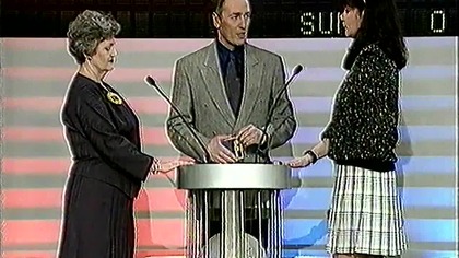 Fragment Familiady.  Program Drugi 16. 02. 1997