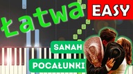  Pocałunki (sanah) - Piano Tutorial (łatwa wersja)  NUTY W OPISIE 