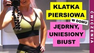 BIUST PUSH UP! Trening KLATKI PIERSIOWEJ w Domu - Ćwiczenia UJĘDRNIAJĄCE I UNOSZĄCE BIUST