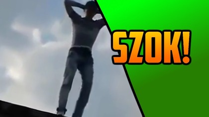 SZOK! ROSYJSKI CHŁOPIEC TAŃCZY PO SKOKU Z DACHU [ZOBACZ WIDEO]