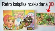 Czerwony Kapturek POP-UP książka rozkładana