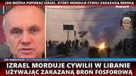 IZRAEL morduje cywili w Libanie zakazaną bronią z białym fosforem, który pali wszystko w temperaturze  mp4 686x432