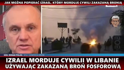 IZRAEL morduje cywili w Libanie zakazaną bronią z białym fosforem, który pali wszystko w temperaturze  mp4 686x432