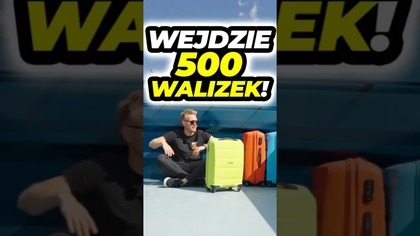 Pojemność liczona na setki walizek