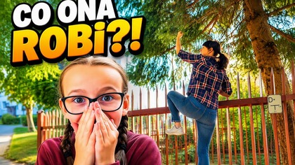 PO CO MAMA WSPINA SIĘ NA OGRODZENIE?  Czego się nie robi dla projektu do szkoły...   Daily Vlog