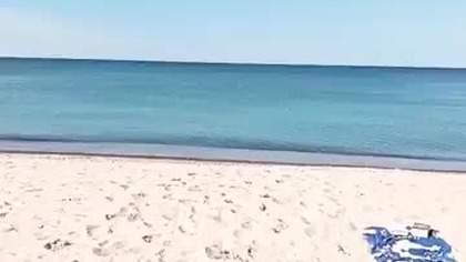 Plaża 1 Września - Uczniów pozdrawiamy, resztę nad Morzem zapraszamy! 26° nad Bałtykiem! Ciepła woda