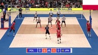 Polska 3:0 Japonia / Liga Narodów siatkarzy (09. 07. 2023)