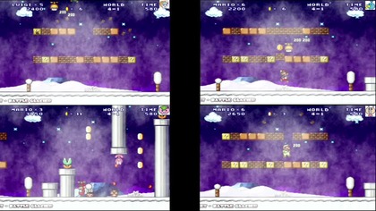 Mario Forever Community New Year 2022 V1.02 World 4 ~FINALE~ 4 Teams