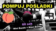 WIĘKSZE, KRĄGŁE POŚLADKI - Ćwiczenia w Domu