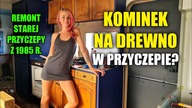 REMONT PRZYCZEPY - kominek na drewno  w przyczepie 