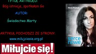 Bóg istnieje, spotkałam Go