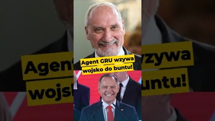 Agent GRU wzywa wojsko do buntu! #polityka #GRU #wojsko #Macierewicz #prezydent #Batyr #IPPTVNaŻywo