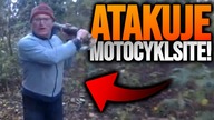 MÓJ WIDZ BYŁ W TARAPATACH! - LUDZIE VS MOTOCYKLIŚCI!