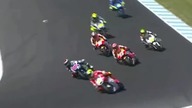 Niecodzienne zdarzenie podczas wyścigu MotoGP