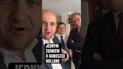 JEDNYM ZDANIEM O AGNIESZCE HOLLAND #shorts #agnieszkaholland