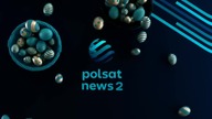 Polsat News 2 - Fragment bloku reklamowego w wielkanocnej oprawie graficznej (08. 04. 2023)