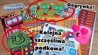 Zdrapki Lotto  Mix za 100zł!  Jak weekend to mały rarytas musi być! 