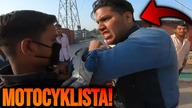 MOTOCYKLISTA BIJE SIĘ Z KIEROWCĄ! - wypadki motocyklistów