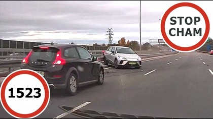 Stop Cham #1523 - Niebezpieczne i chamskie sytuacje na droga