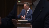 Awantura w Sejmie.  Błaszczak przerwał Paszykowi! #shorts