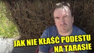 Jak NIE kłaść podestu na tarasie