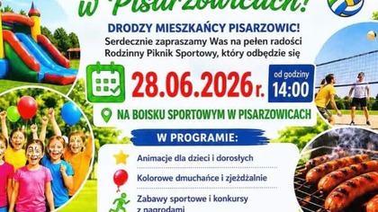 Rodzinny piknik sportowy - Pisarzowice, 28. 06. 26 r.