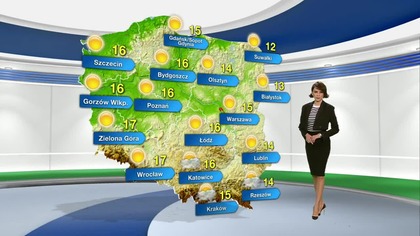 Prognoza pogody na TVN Meteo (08. 05. 2023)
