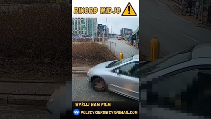 Zajechanie przed autobus, ale przeprosiła #polscykierowcy #policja #polskiedrogi #polska #shorts