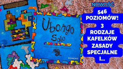 Ubongo Solo  genialna gra logiczna dla jednego gracza | Egmont
