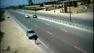 Fatalnie wyglądające potrącenie