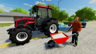 FS 22 Indian Tractor mod and Small Trolley With one Wheel | Farming Simulator & Mahindra Tractor