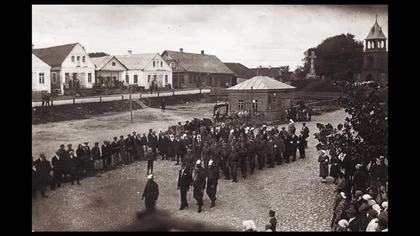 Divenishok.  Shtetl town and its inhabitants.  Dziewieniszki - Dieveniškės.