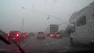 Gdy natrafiasz na gradobicie jadąc autostradą