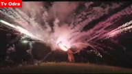 LiveLeak - T-Rex shooting fireworks