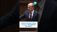 AFERA W SEJMIE! Budka krzyczy: NAJWIĘKSZY SZKODNIK #shorts