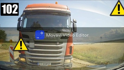 Wjazd na czerwonym świetle na wahadle - kłótnia kierowców