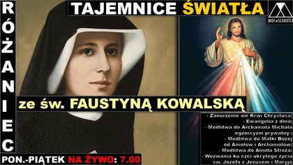 RÓŻANIEC CUDÓW z KRÓLOWĄ POKOJU