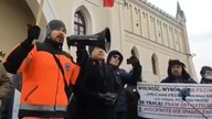 Ratownik medyczny ujawnia ukrywaną prawdę.  Lublin, 22. 01. 2022, godz.  13:00, plac Zamkowy Dolącz 