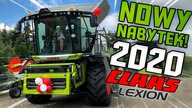 NOWY NABYTEK U WOJTKA! CLAAS LEXION 6800 NA WYPASIE!