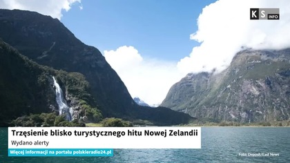 Trzęsienie blisko turystycznego hitu Nowej Zelandii.  Wydano alerty [KS Info]